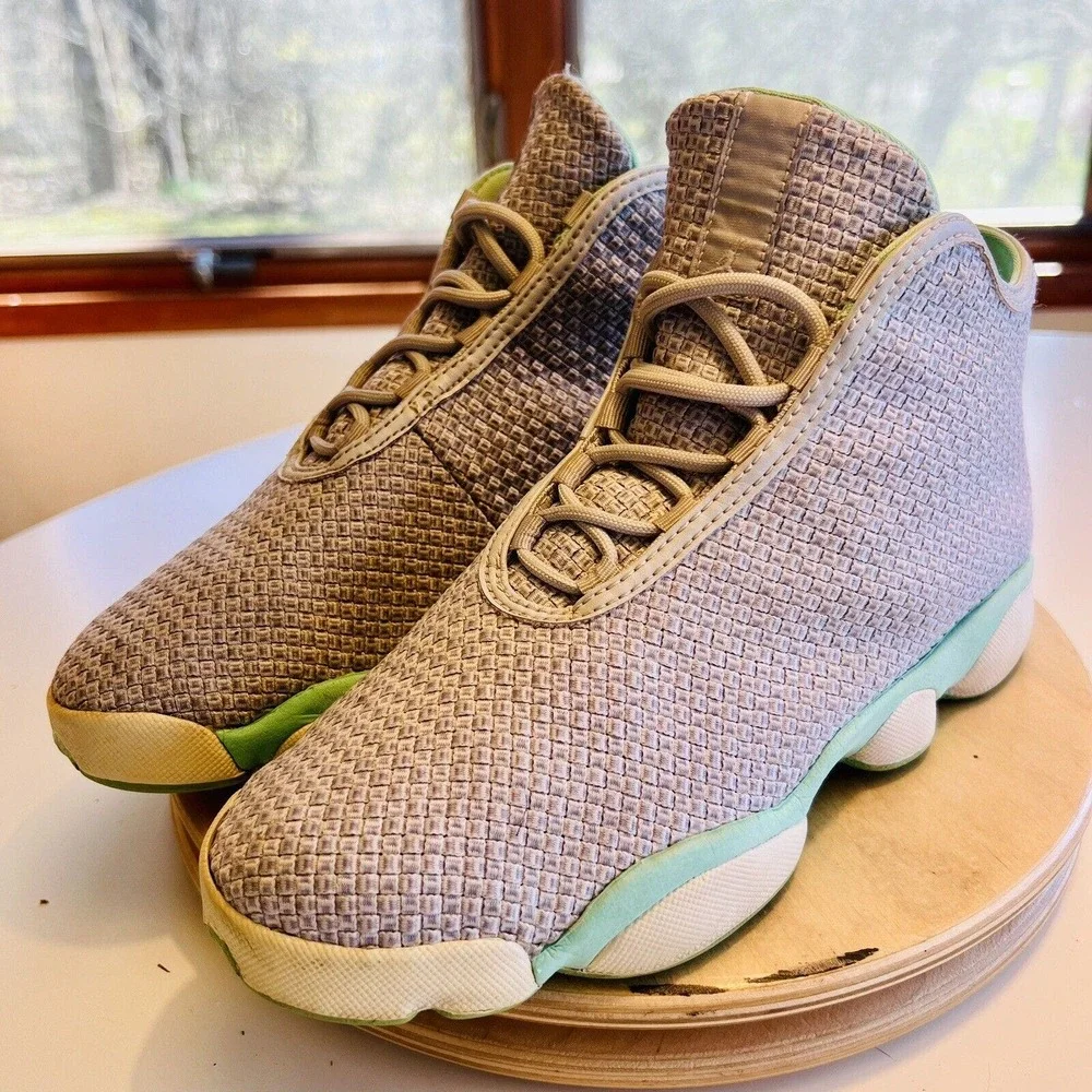 Nike Jordan Horizon GG 819848-014 Gray Mint Sneakers Shoes Size 6y Or Womens 7.5